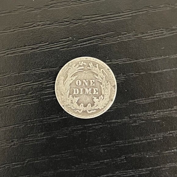 1913 U.S. Dime (No Mint Mark) – Rare 111 YEARS Vintage Coin in Good Condition - Picture 2 of 2